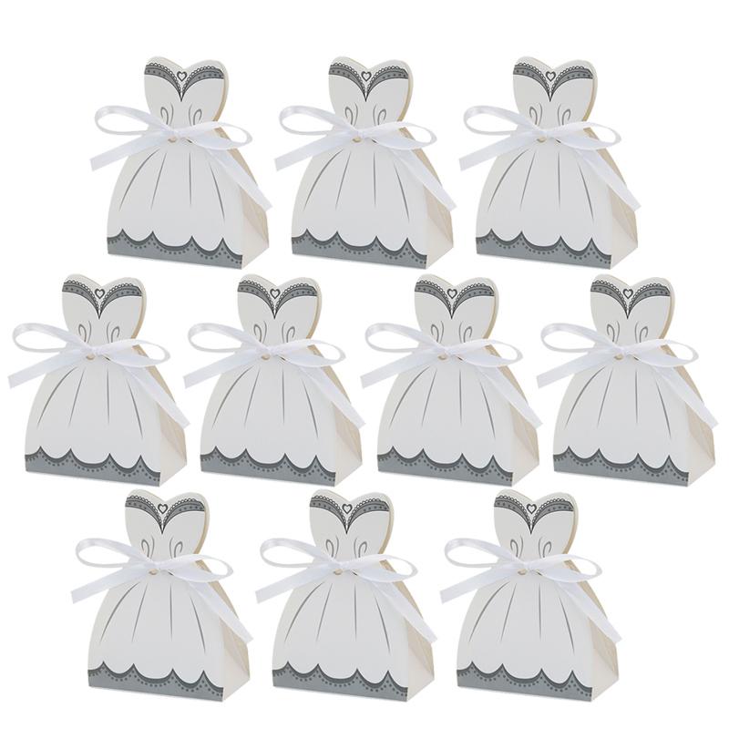 10pcs White Black Candy Boxes Suit Dress Bride Groom Goody Box Paper Bridal Shower Gift Bag Wedding Party Favors Supplies other
10pcs White Black Candy Boxes Suit Dress Bride Groom Goody Box Paper Bridal Shower Gift Bag Wedding Party Favors Supplies other