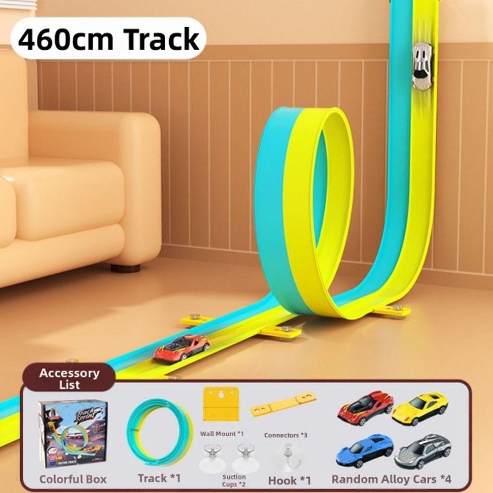 Гнучка гоночна траса іграшка для збірки, гоночна машинка на гравітаційній тязі 4.6m Color 2
Гнучка гоночна траса іграшка для збірки, гоночна машинка на гравітаційній тязі 4.6m Color 2