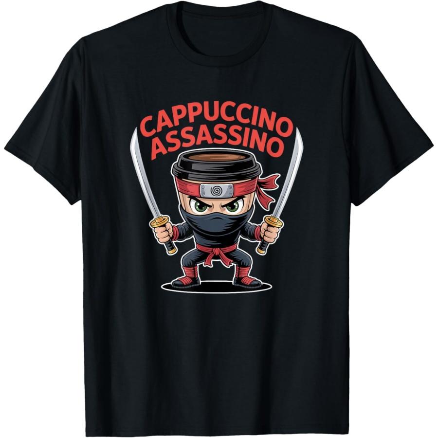 Cappuccino Assassino Italian Brainrot Meme T-Shirt XXXXXL чорний
Cappuccino Assassino Italian Brainrot Meme T-Shirt XXXXXL чорний