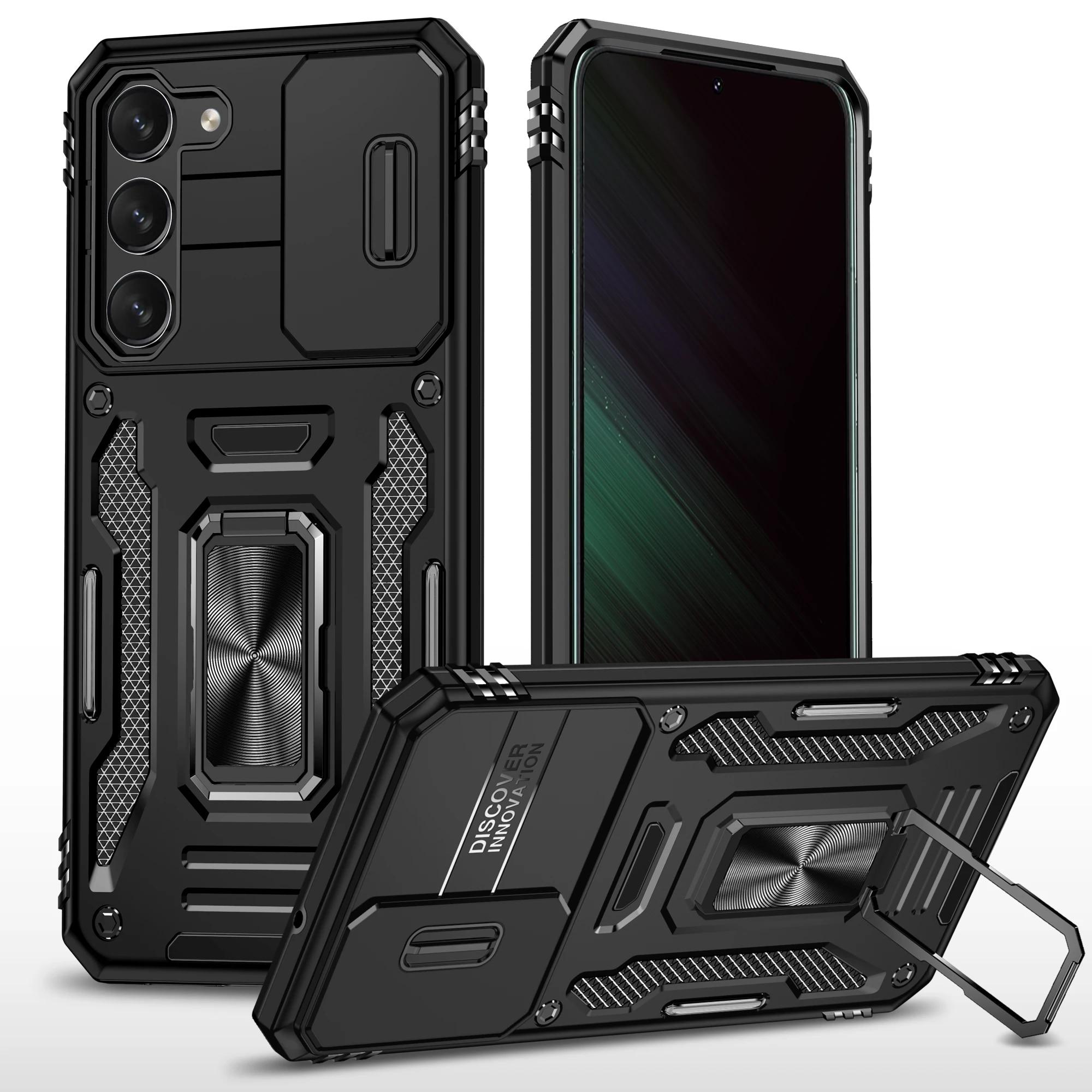 Сдвижная крышка объектива, защитный чехол для Samsung Galaxy S24 Ultra S23 Plus S22 S21 S20 FE 5G A14 A54 A34 A52 A52S A53, чехол-подставка For Galaxy S24 чёрный
Сдвижная крышка объектива, защитный чехол для Samsung Galaxy S24 Ultra S23 Plus S22 S21 S20 FE 5G A14 A54 A34 A52 A52S A53, чехол-подставка For Galaxy S24 чёрный