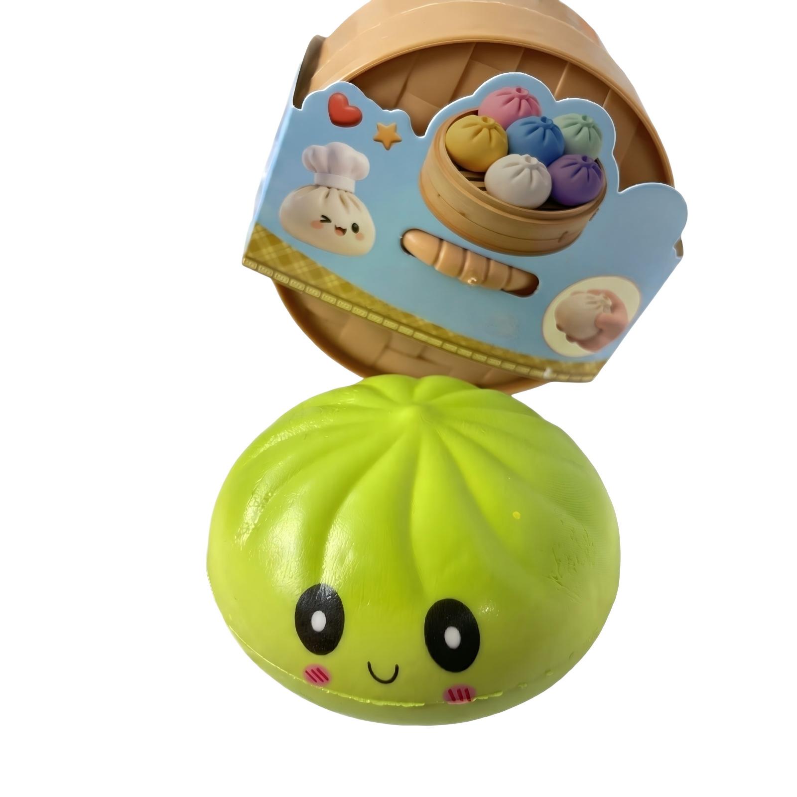 Squishy Maltose Stress Relief Toy Soft Squeeze Bun with Cage Slow Rising PU Material Sensory Fidget Toy for Adults and Kids One Size зелений
Squishy Maltose Stress Relief Toy Soft Squeeze Bun with Cage Slow Rising PU Material Sensory Fidget Toy for Adults and Kids One Size зелений