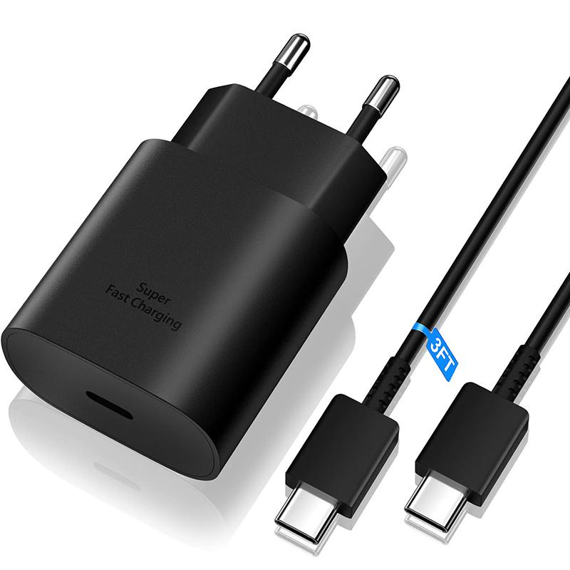 Швидкий настінний зарядний пристрій USB C 25 В з кабелем для швидкої зарядки USB C на Type C Для Samsung Galax S25 24 S23 S22 S21 S20 Note 10 IPhone 15 16 EU
Швидкий настінний зарядний пристрій USB C 25 В з кабелем для швидкої зарядки USB C на Type C Для Samsung Galax S25 24 S23 S22 S21 S20 Note 10 IPhone 15 16 EU