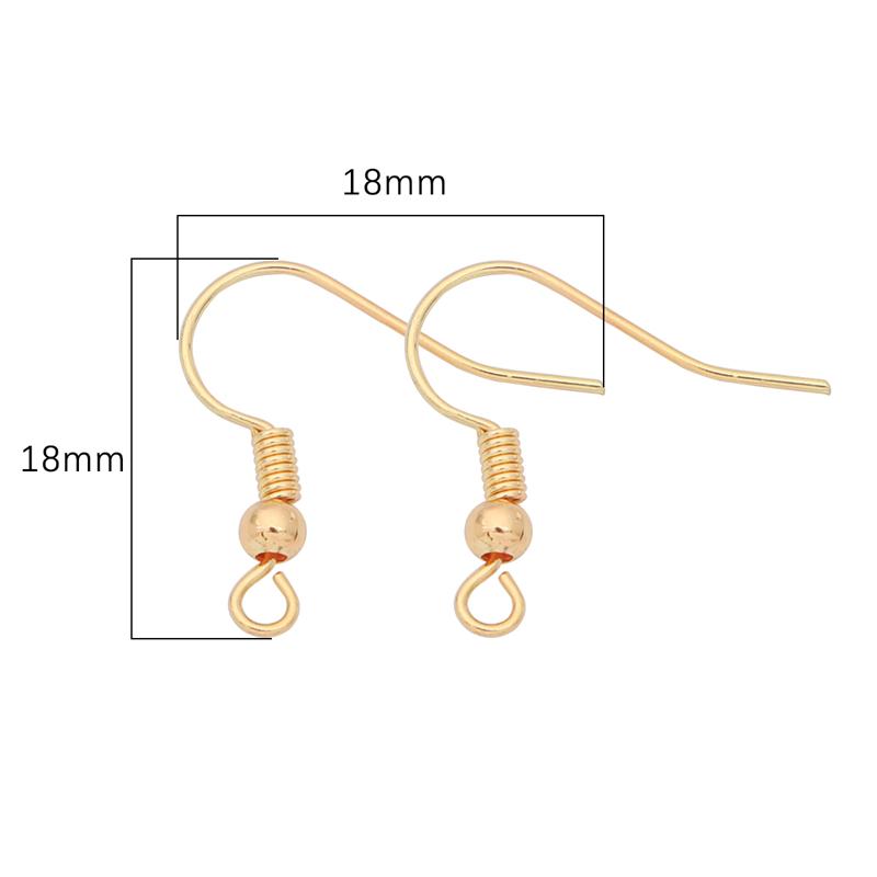 20 шт. медный крючок, очаровательные ювелирные изделия для самостоятельного изготовления серег, ювелирных изделий 18x18mm золотой
20 шт. медный крючок, очаровательные ювелирные изделия для самостоятельного изготовления серег, ювелирных изделий 18x18mm золотой