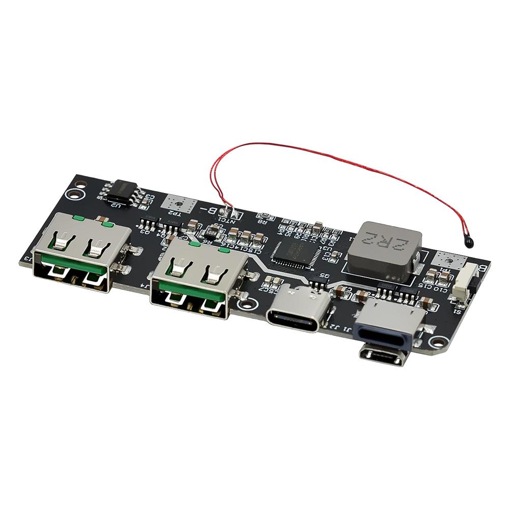 QC4.0 QC3.0 LED Dual USB 5V 4.5A 22.5W 18650 Модуль зарядки Швидка зарядка Мобільний модуль живлення Мобільний блок живлення Плата spain
QC4.0 QC3.0 LED Dual USB 5V 4.5A 22.5W 18650 Модуль зарядки Швидка зарядка Мобільний модуль живлення Мобільний блок живлення Плата spain