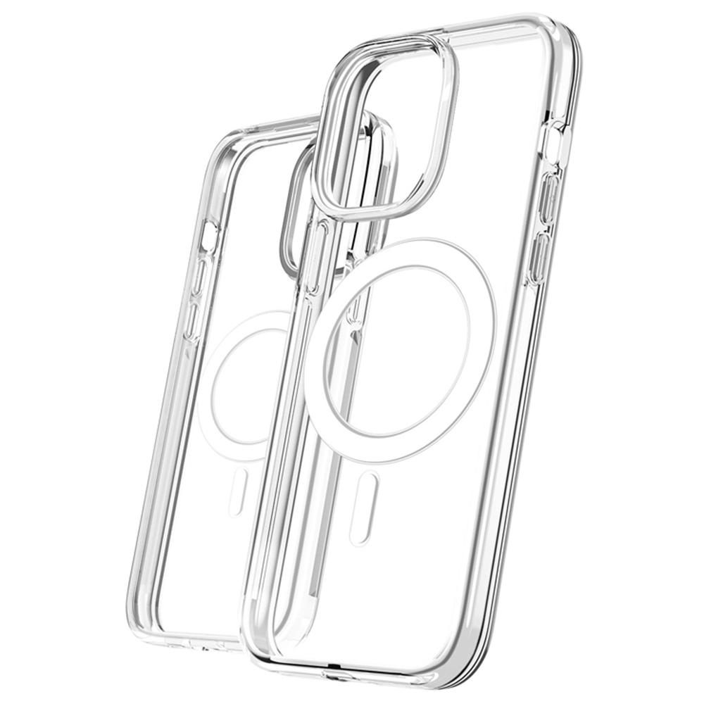 For iPhone 14 Pro Magnetic Case Compatible with MagSafe PC+TPU Clear Phone Cover Transparent
For iPhone 14 Pro Magnetic Case Compatible with MagSafe PC+TPU Clear Phone Cover Transparent
