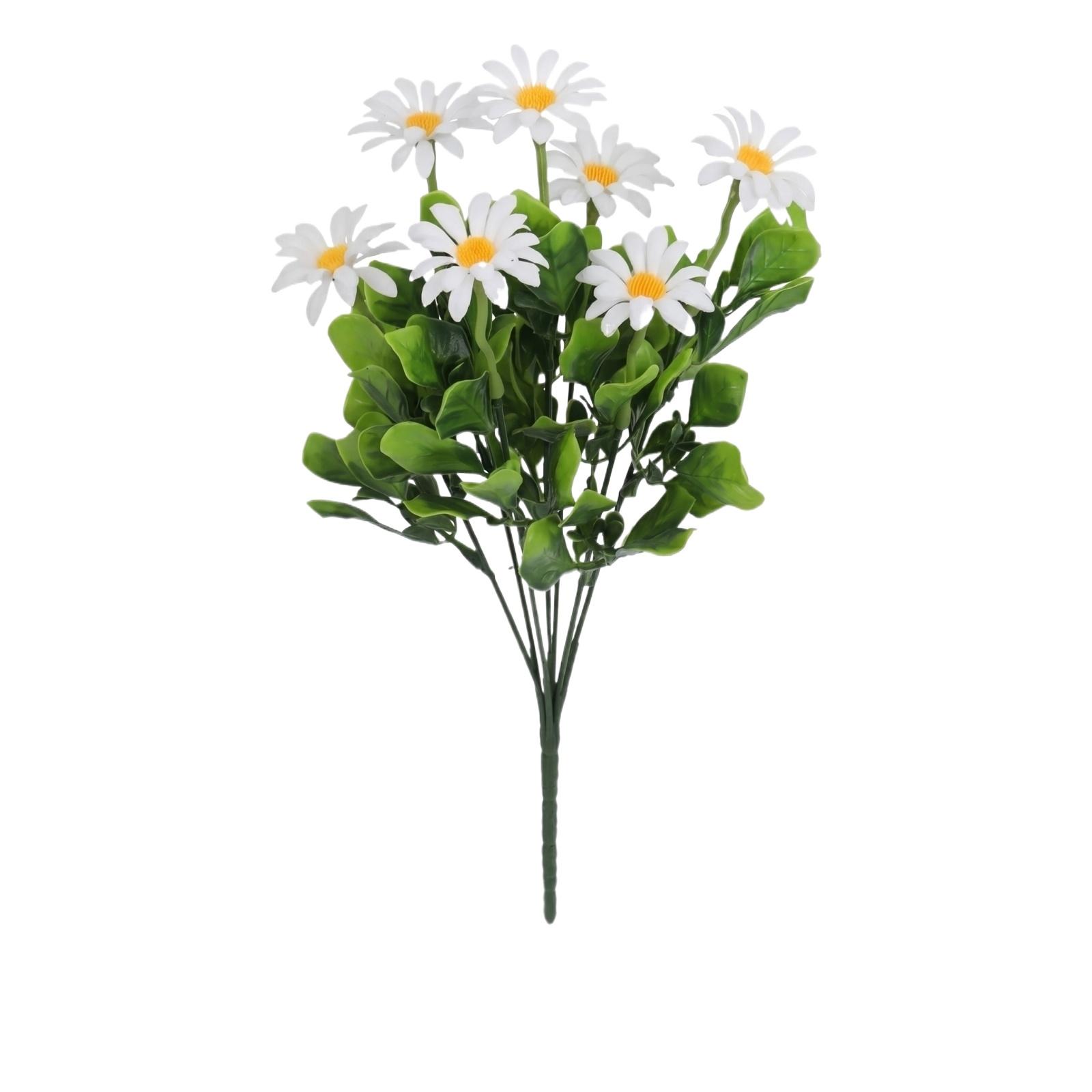 Artificial Daisy Flower Bouquet Realistic Silk Floral Arrangement with Flexible Stems for Home Office Wedding Party Decoration One Size белый
Artificial Daisy Flower Bouquet Realistic Silk Floral Arrangement with Flexible Stems for Home Office Wedding Party Decoration One Size белый