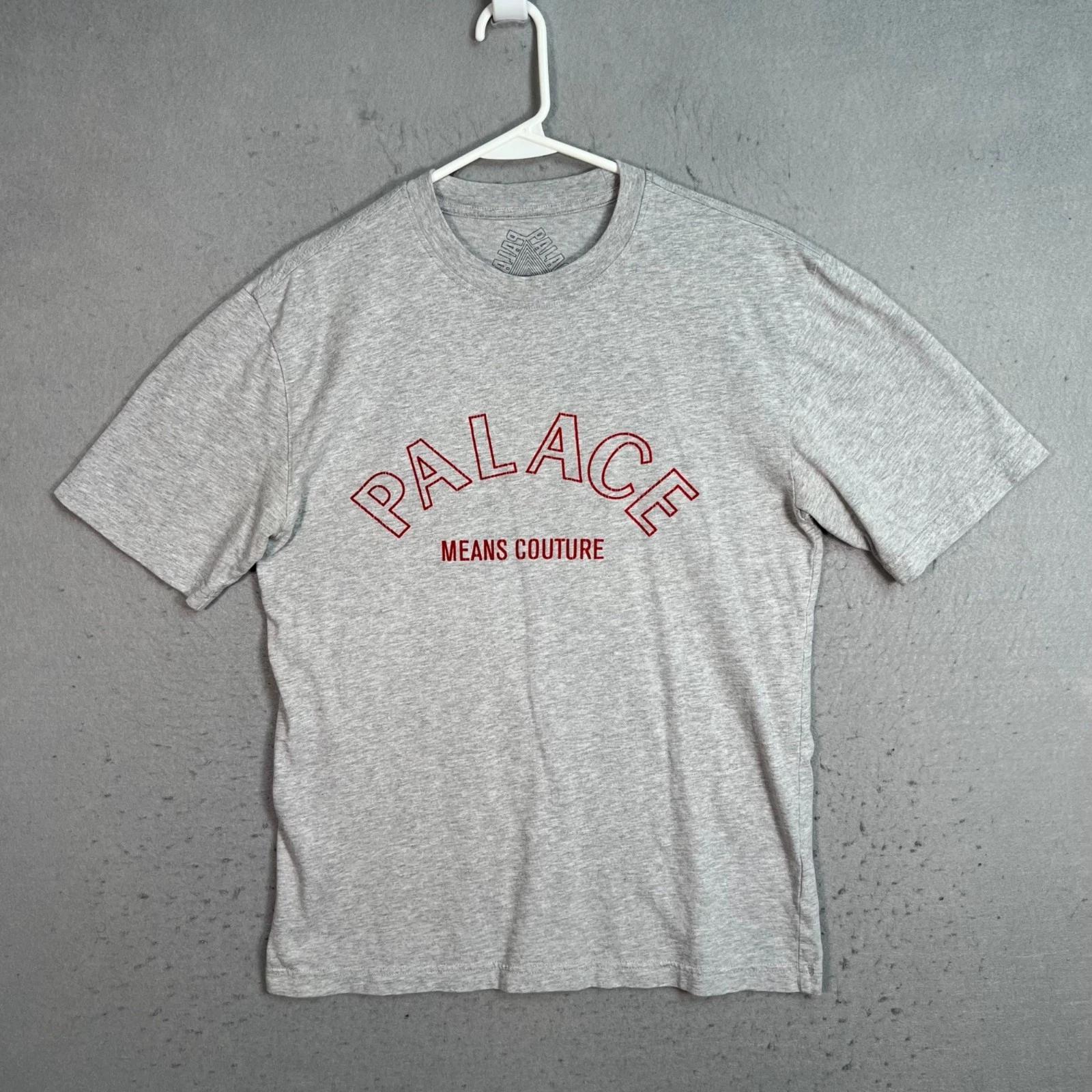 Palace Skateboards Means Couture Grey Short Sleeve T-Shirt Mens Size Small 4XL
Palace Skateboards Means Couture Grey Short Sleeve T-Shirt Mens Size Small 4XL