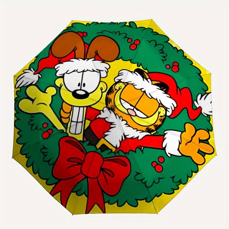 1pc Garfield Christmas Automatic Umbrella 8-Bone Design Compact Gear for Outdoor Travel, Perfect Gift for Friends or Family yy250822091
1pc Garfield Christmas Automatic Umbrella 8-Bone Design Compact Gear for Outdoor Travel, Perfect Gift for Friends or Family yy250822091