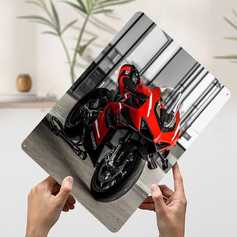 Motorcycle Panigale Printed Poster Customized Wall Art Retro Vintage Metal Tin Signs for Home House Bathroom Decor Items Office 20x30cm(7.8x11.8inch)
Motorcycle Panigale Printed Poster Customized Wall Art Retro Vintage Metal Tin Signs for Home House Bathroom Decor Items Office 20x30cm(7.8x11.8inch)
