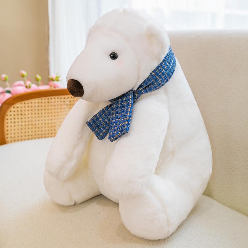 Adorable Polar Bear Plush Toy and Comfort Pillow with Scarf - Teddy Bear Doll Gift 26cm 0.15kg
Adorable Polar Bear Plush Toy and Comfort Pillow with Scarf - Teddy Bear Doll Gift 26cm 0.15kg
