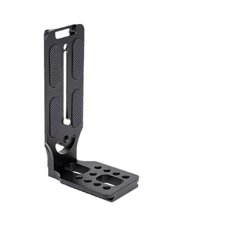 Universal Aluminum L-Shaped Quick Release Plate Stabilizer for Horizontal/Vertical Tripod Heads - Fits Mirrorless & DSLR Cameras
Universal Aluminum L-Shaped Quick Release Plate Stabilizer for Horizontal/Vertical Tripod Heads - Fits Mirrorless & DSLR Cameras