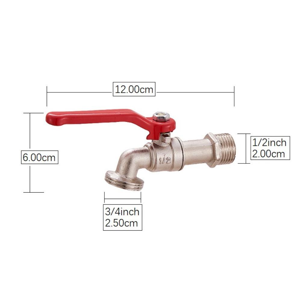 1/2x3/4 Lever Water Tap with Red Handle Hose Plug Water Tank Connector Zinc Alloy Suit for Washing Machine
1/2x3/4 Lever Water Tap with Red Handle Hose Plug Water Tank Connector Zinc Alloy Suit for Washing Machine