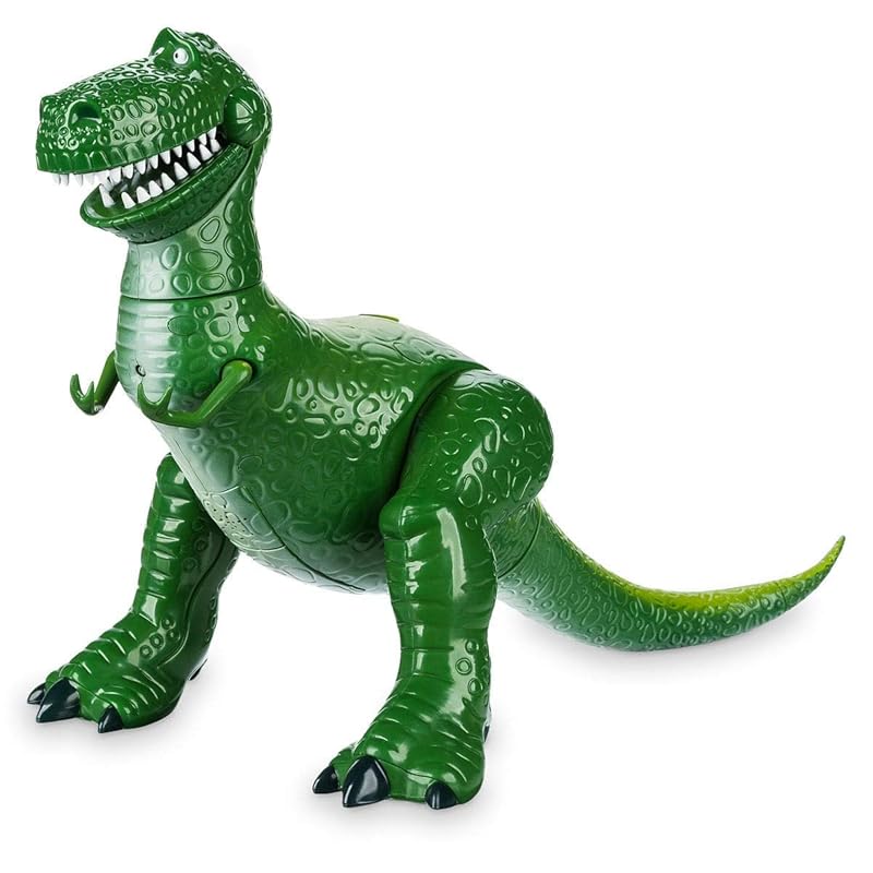 Official Disney Store Rex interactive talking action figure. Toy Story sounds and phrases. Interacts with other figures and toys.
Official Disney Store Rex interactive talking action figure. Toy Story sounds and phrases. Interacts with other figures and toys.