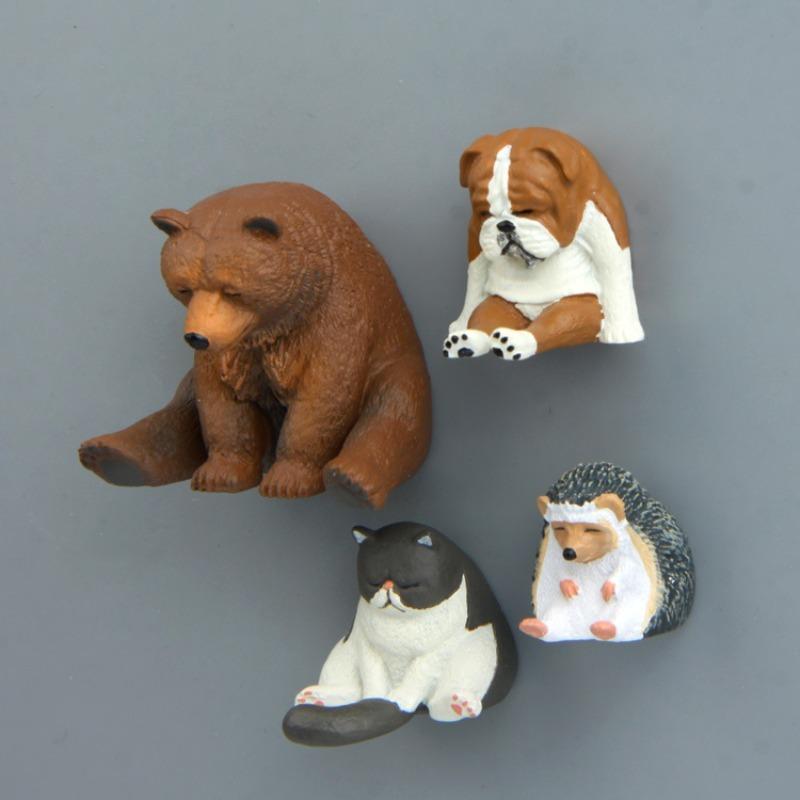 4 Zoo Series Refrigerators with Magnets with Sitting Posture Dozing Bear Refrigerator Decoration Magnet Po Wall Accessories
4 Zoo Series Refrigerators with Magnets with Sitting Posture Dozing Bear Refrigerator Decoration Magnet Po Wall Accessories