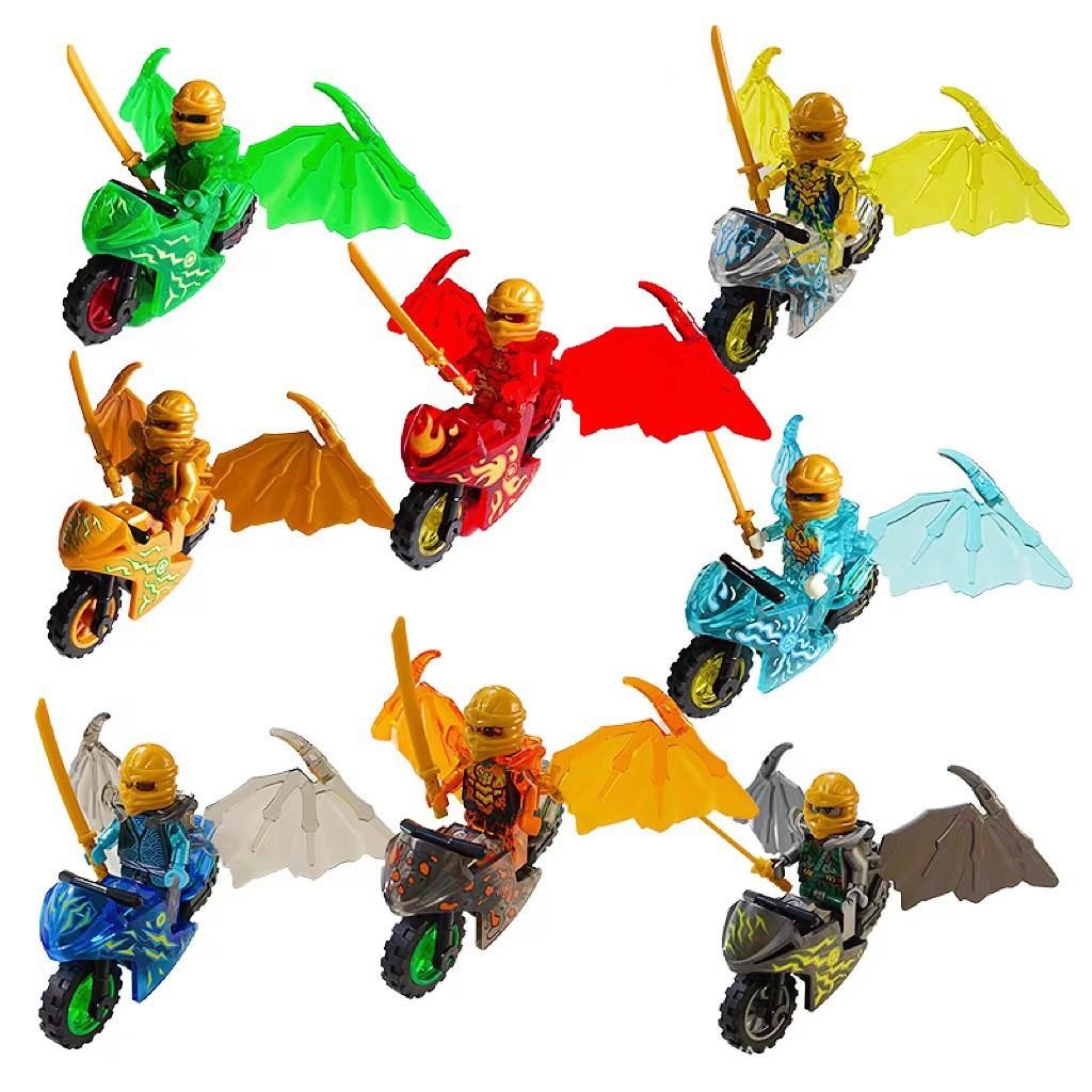 Flying motorcycle suit building block doll with wings building block toy birthday gift humanoid doll
Flying motorcycle suit building block doll with wings building block toy birthday gift humanoid doll