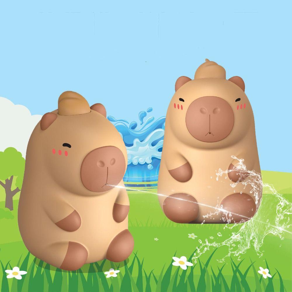 Press Type Capybara Water Squirt Toy Cartoon Animal Water Fighting Toys Children Gifts коричневий
Press Type Capybara Water Squirt Toy Cartoon Animal Water Fighting Toys Children Gifts коричневий