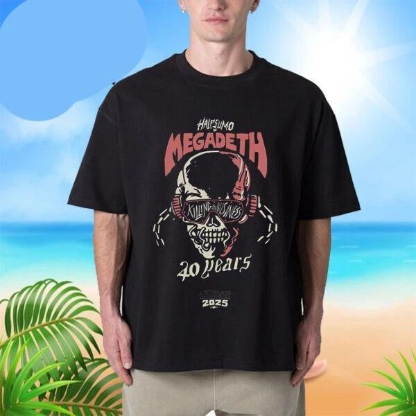 Megadeth s Of Killin Poster Celebrates 40 Yearg Unisex Shirt 4XL
Megadeth s Of Killin Poster Celebrates 40 Yearg Unisex Shirt 4XL