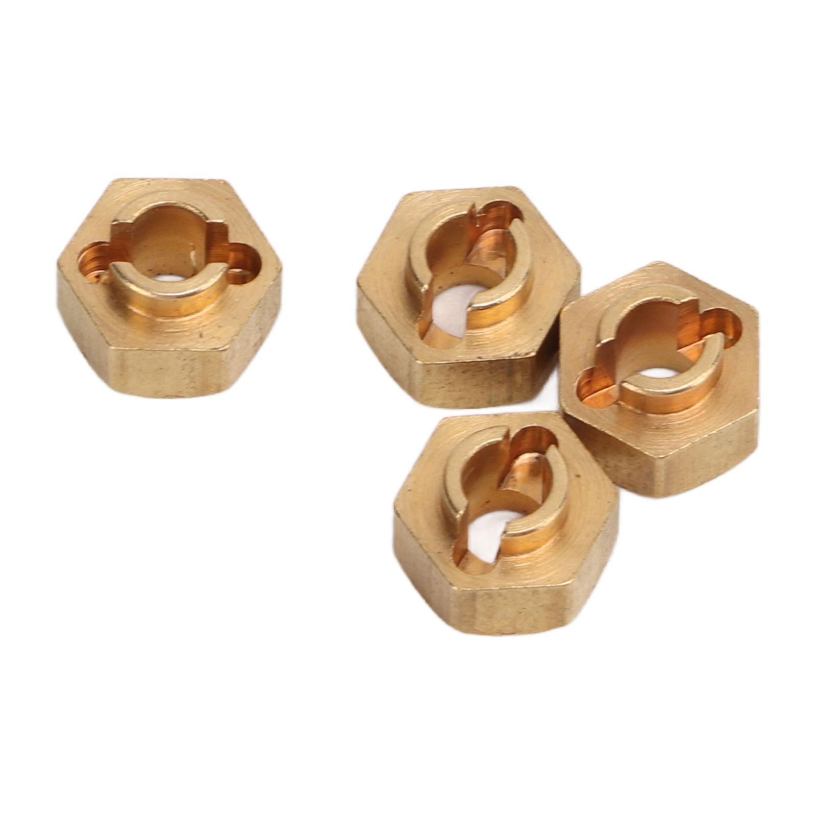 7mm Brass Hex Wheel Hubs Adapter Stable Replaceable for Axial SCX24 1/24 Remote Control Car
7mm Brass Hex Wheel Hubs Adapter Stable Replaceable for Axial SCX24 1/24 Remote Control Car