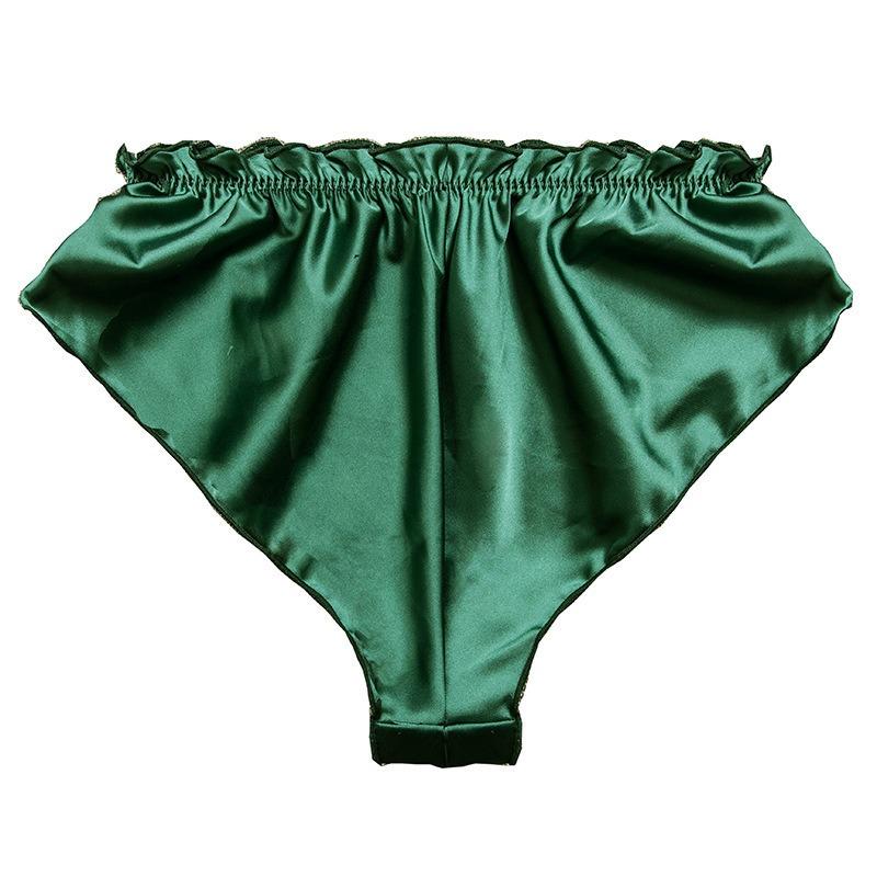 Waist briefs large size women, sexy ice silk, seamless classical lace, abdomen and hips XXXL зелёный
Waist briefs large size women, sexy ice silk, seamless classical lace, abdomen and hips XXXL зелёный