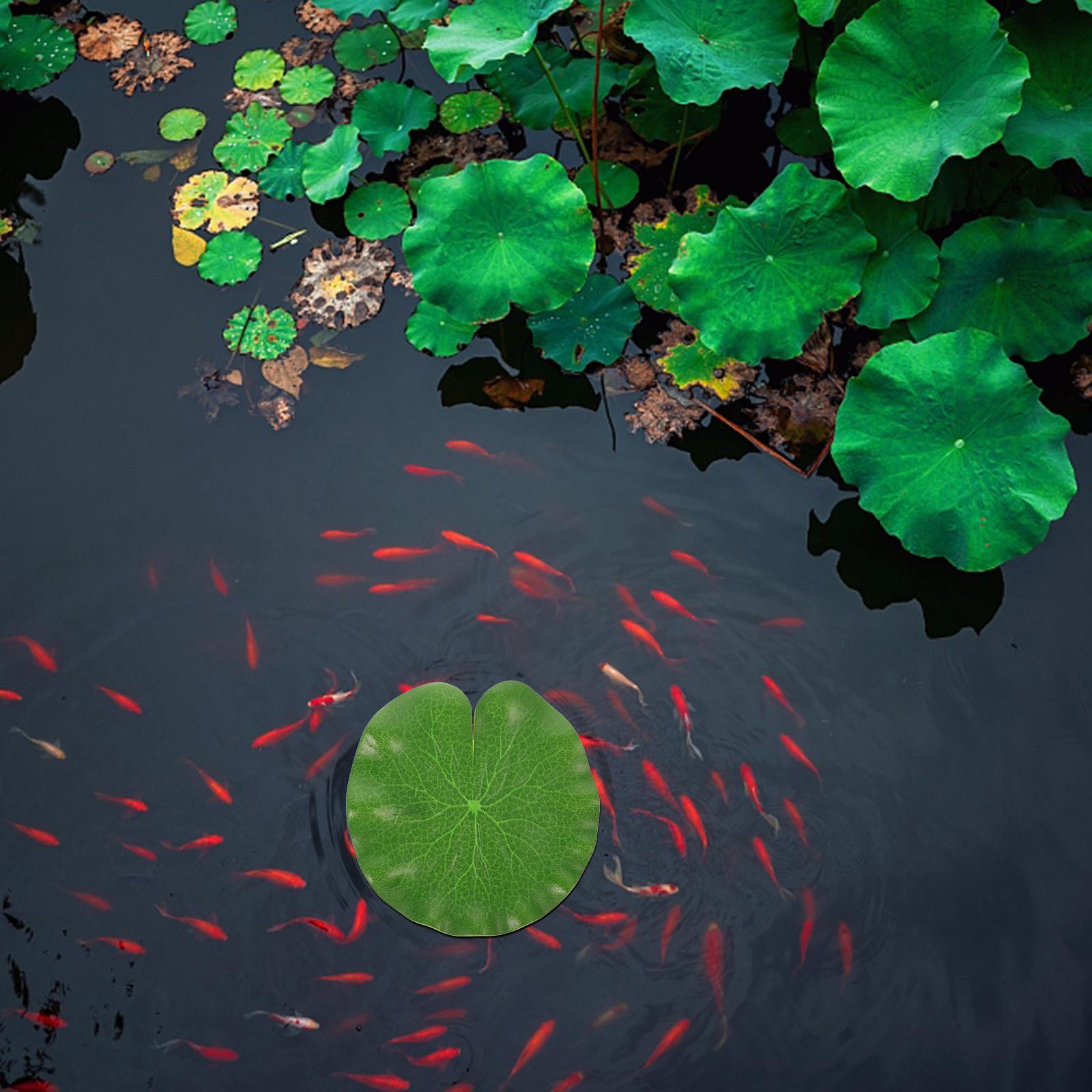 6Pcs Simulation Lotus Leaves Artificial Floating PU Material 17Cm Tank Pond Decoration Artificial Foliage Simulation 10X10X0.2CM
6Pcs Simulation Lotus Leaves Artificial Floating PU Material 17Cm Tank Pond Decoration Artificial Foliage Simulation 10X10X0.2CM