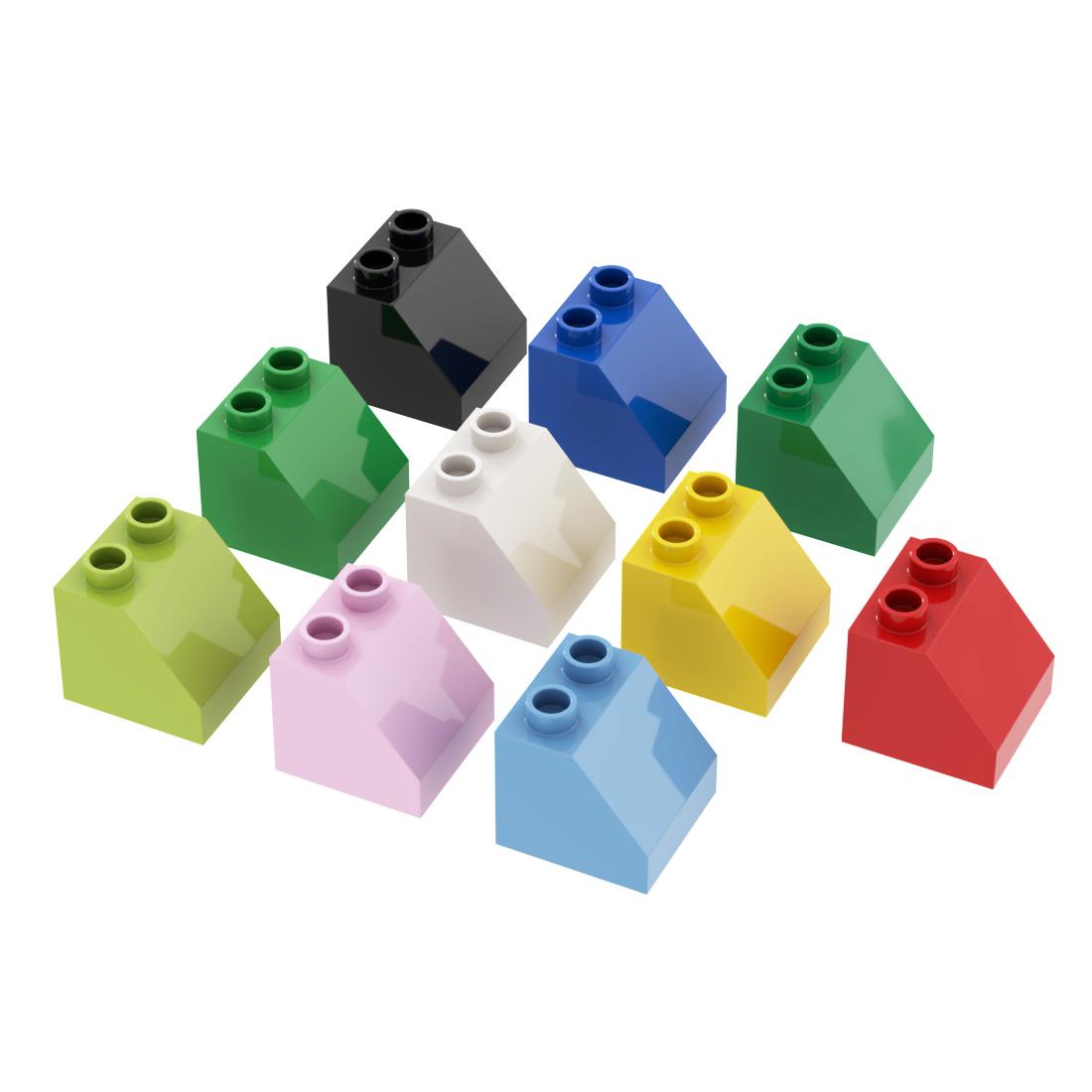 Large Particle Brick Building Blocks 2x2 Slope Creative DIY Toys for Kids Baby Random MOC Fun 2PCS
Large Particle Brick Building Blocks 2x2 Slope Creative DIY Toys for Kids Baby Random MOC Fun 2PCS
