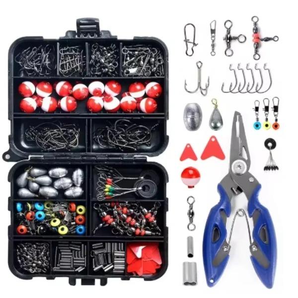187/263 шт. Набор рыболовных инструментов и аксессуаров Джиг-крючки Грузила Вертлюжки Застежки Соединители с коробкой для рыболовных снастей и приманок
187/263 шт. Набор рыболовных инструментов и аксессуаров Джиг-крючки Грузила Вертлюжки Застежки Соединители с коробкой для рыболовных снастей и приманок