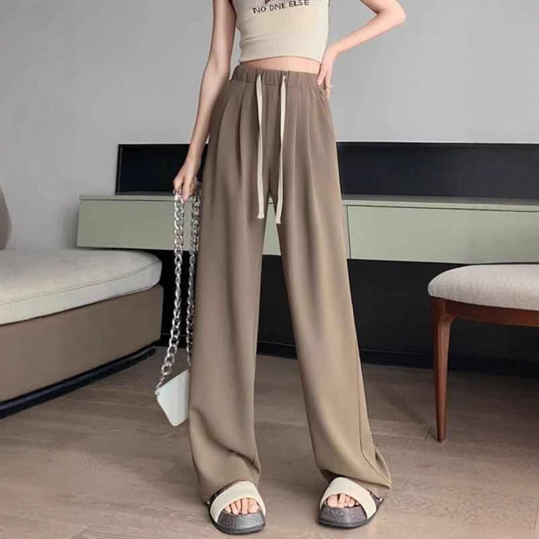 Petite High-Waisted Drawstring Wide-Leg Suit Pants for Women - Summer 2025 Slimming Casual 145 XS (60-79 jin)
Petite High-Waisted Drawstring Wide-Leg Suit Pants for Women - Summer 2025 Slimming Casual 145 XS (60-79 jin)