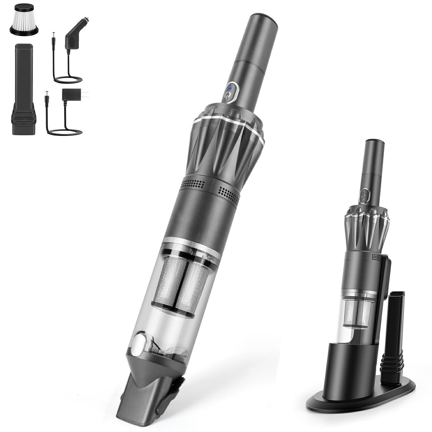 LNSOO Handy Cleaner Vacuum Cleaner Handy Cordless Car Vacuum Cleaner 15000pa Powerful Suction 30 Minutes Continuous Operation Compact Ultra Light сірий колір
LNSOO Handy Cleaner Vacuum Cleaner Handy Cordless Car Vacuum Cleaner 15000pa Powerful Suction 30 Minutes Continuous Operation Compact Ultra Light сірий колір