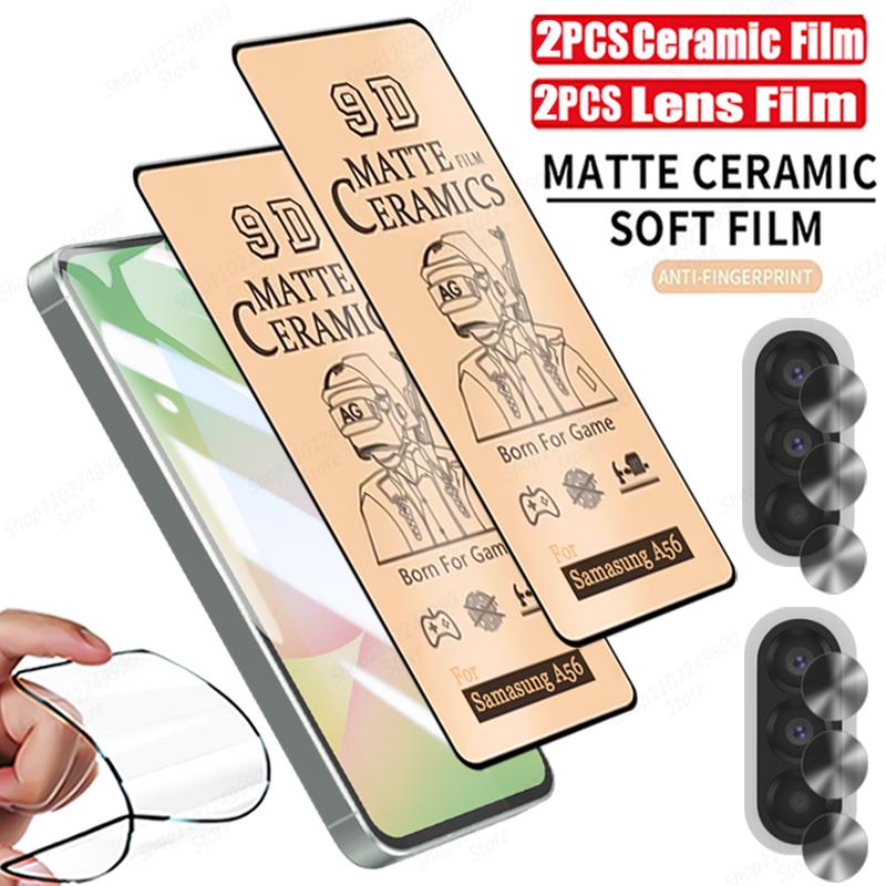 4IN1 Soft Matte Ceramic Film For Samsung A57 A36 A56 A36 A26 A34 A14 A53 Screen Protector Camera Lens Film Galaxy A57
4IN1 Soft Matte Ceramic Film For Samsung A57 A36 A56 A36 A26 A34 A14 A53 Screen Protector Camera Lens Film Galaxy A57