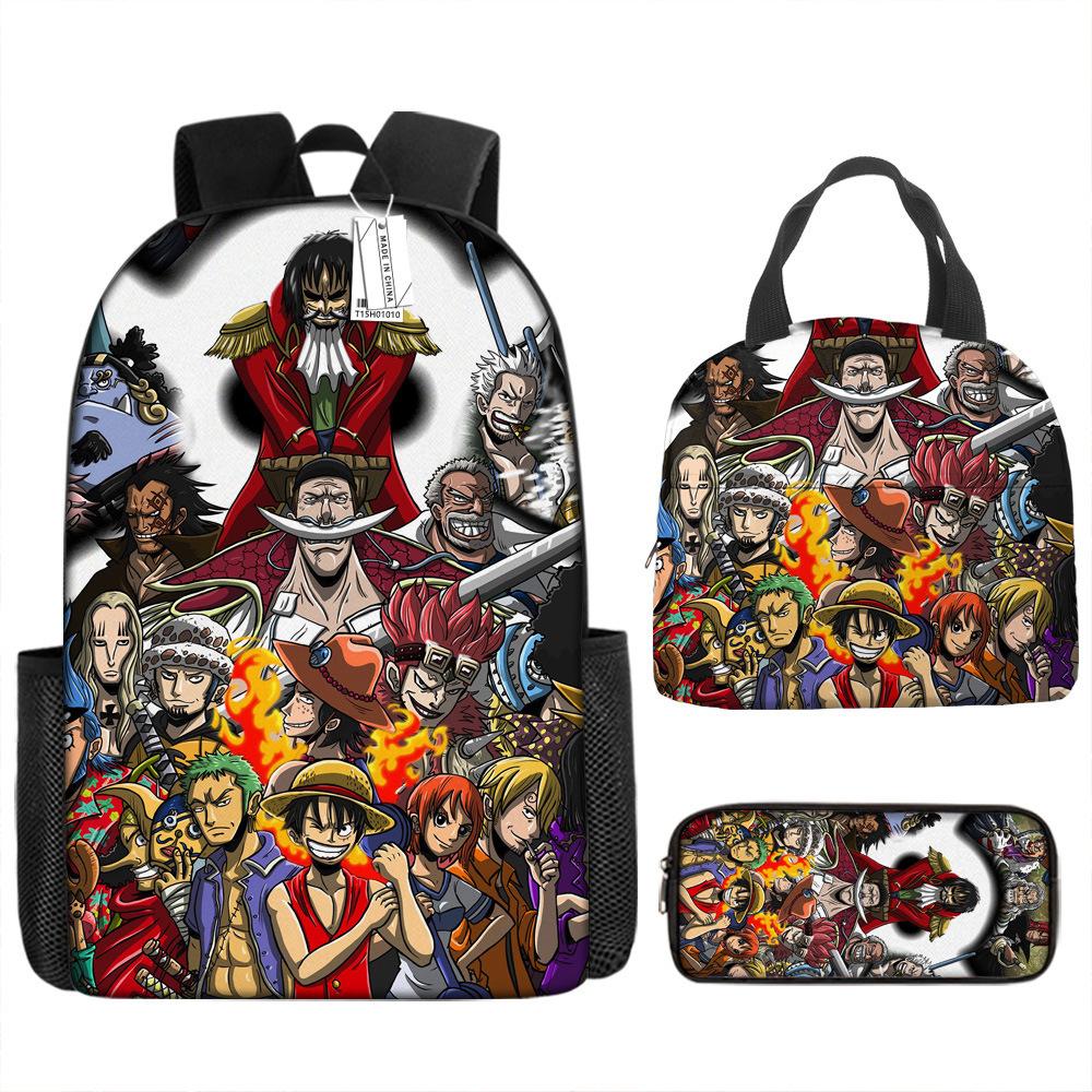 ONE PIECE one piece шкільний рюкзак Рюкзак Луффі Учні початкової та середньої школи Рюкзак великої місткості Дитяча сумка для обіду as the picture
ONE PIECE one piece шкільний рюкзак Рюкзак Луффі Учні початкової та середньої школи Рюкзак великої місткості Дитяча сумка для обіду as the picture