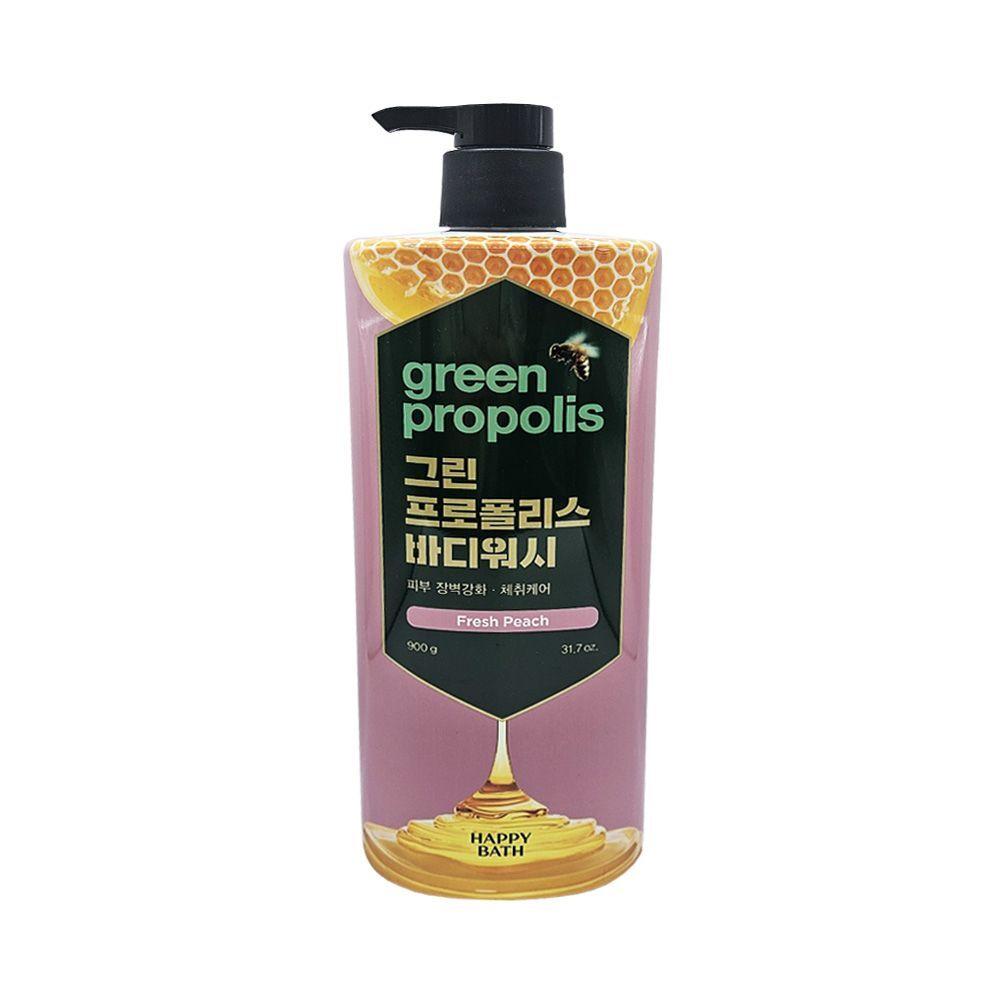 HAPPY BATH BZRSUZFO Green Propolis Fresh Peach Body Wash 900g
HAPPY BATH BZRSUZFO Green Propolis Fresh Peach Body Wash 900g