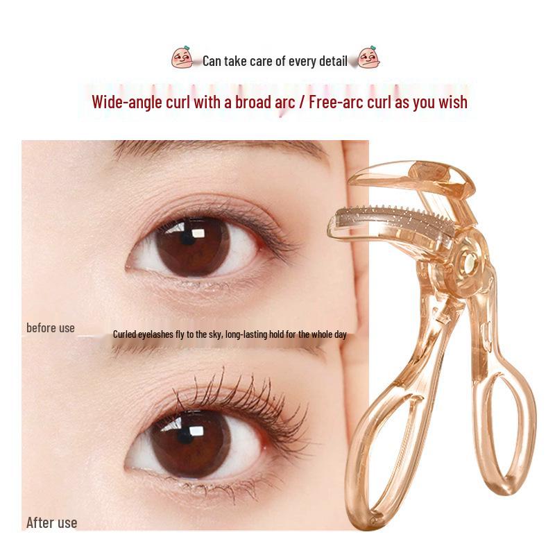 Portable Wide-Angle Eyelash Curler for Upward and Long-Lasting Curling
Portable Wide-Angle Eyelash Curler for Upward and Long-Lasting Curling