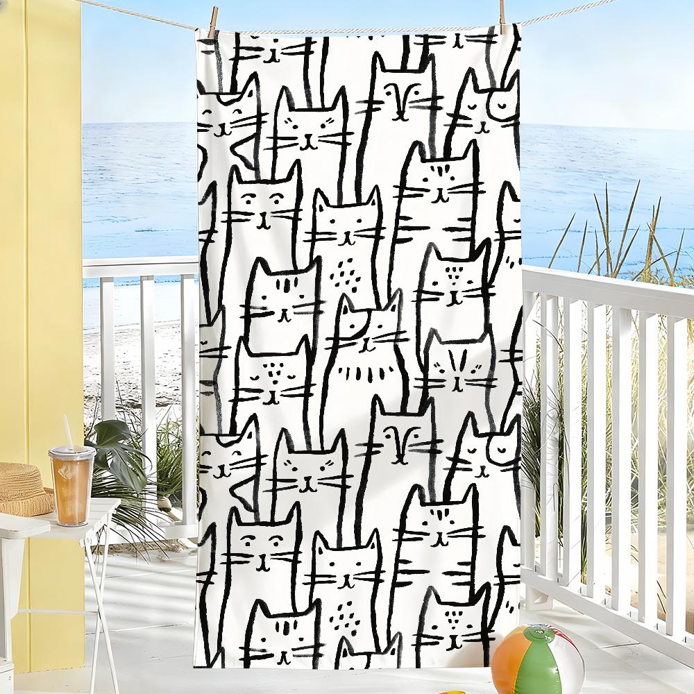 Fun Cute S-Smitten Kitten Towel Soft Pool Gift For Travel Gym Shower Camping Quick Dry Sports Large Beach Towels W30*H60(CM)
Fun Cute S-Smitten Kitten Towel Soft Pool Gift For Travel Gym Shower Camping Quick Dry Sports Large Beach Towels W30*H60(CM)