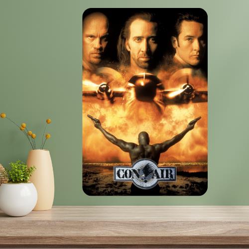 Con Air Classic Movie Metal Poster Sign 20x30cm(7.8x11.8inch)
Con Air Classic Movie Metal Poster Sign 20x30cm(7.8x11.8inch)
