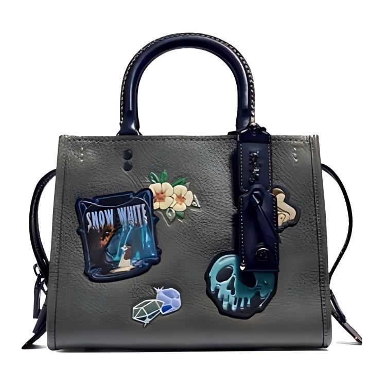 Coach X Disney Collaboration Rogue 25 Cartoon Embellished Pebble Leather Satchel Shoulder Crossbody Bag Medium Women handbags 32780-BPARY Basic Set (Bag+Dust Bag)
Coach X Disney Collaboration Rogue 25 Cartoon Embellished Pebble Leather Satchel Shoulder Crossbody Bag Medium Women handbags 32780-BPARY Basic Set (Bag+Dust Bag)
