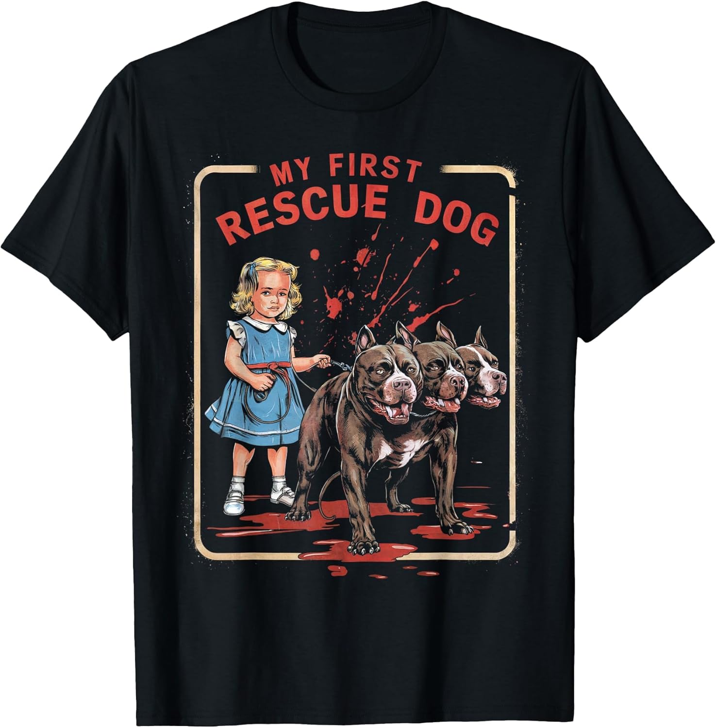 Vintage Horror Movie Lover Retro Halloween Shirt Rescue Dog T-Shirt 5XL різнокольоровий
Vintage Horror Movie Lover Retro Halloween Shirt Rescue Dog T-Shirt 5XL різнокольоровий