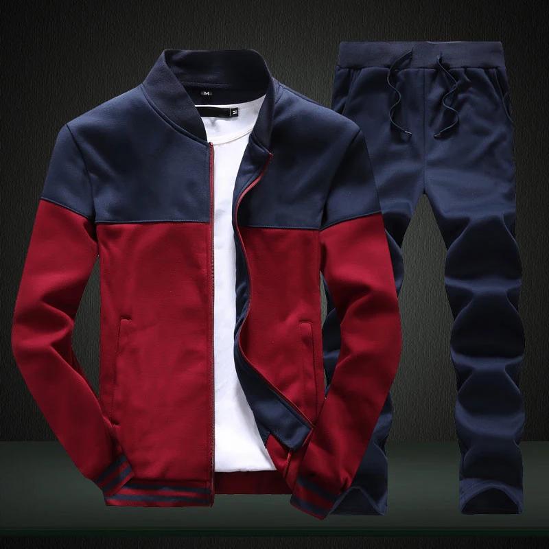 Mens Clothing 2 Pieces Sets Zip Up Hoodie Sweatpant Outdoor Jogger Outfits Patchwork Sweatshirt Pant Tracksuit Sets XXL
Mens Clothing 2 Pieces Sets Zip Up Hoodie Sweatpant Outdoor Jogger Outfits Patchwork Sweatshirt Pant Tracksuit Sets XXL