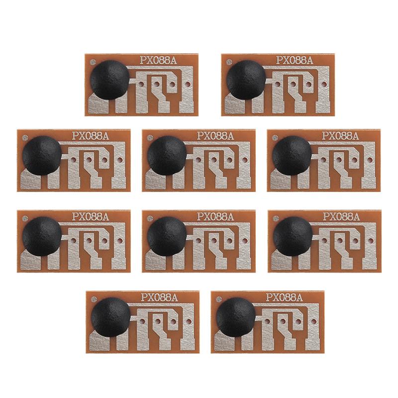 10PCS HS-088 Single Tone Trigger Voice Module Dingdong Three Sound Doorbell IC Sound Chip DC 3~4.5V
10PCS HS-088 Single Tone Trigger Voice Module Dingdong Three Sound Doorbell IC Sound Chip DC 3~4.5V
