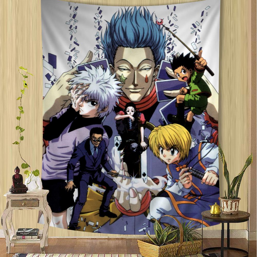 Аніме HUNTER x HUNTER Гон Золдік Хісока DIY Настінний гобелен для вітальні Домашній гуртожиток Декор Настінне мистецтво Декор 70x115cm
Аніме HUNTER x HUNTER Гон Золдік Хісока DIY Настінний гобелен для вітальні Домашній гуртожиток Декор Настінне мистецтво Декор 70x115cm