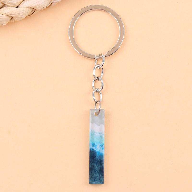 Blue Ocean Print Acrylic Pendant with 26 English Letters - Fashionable Hanging Ornament
Blue Ocean Print Acrylic Pendant with 26 English Letters - Fashionable Hanging Ornament