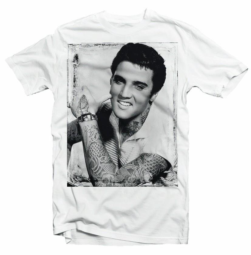 Elvis Presley Tattoo The King of Rock and Roll white printed t-shirt 9415 5XL різнокольоровий
Elvis Presley Tattoo The King of Rock and Roll white printed t-shirt 9415 5XL різнокольоровий