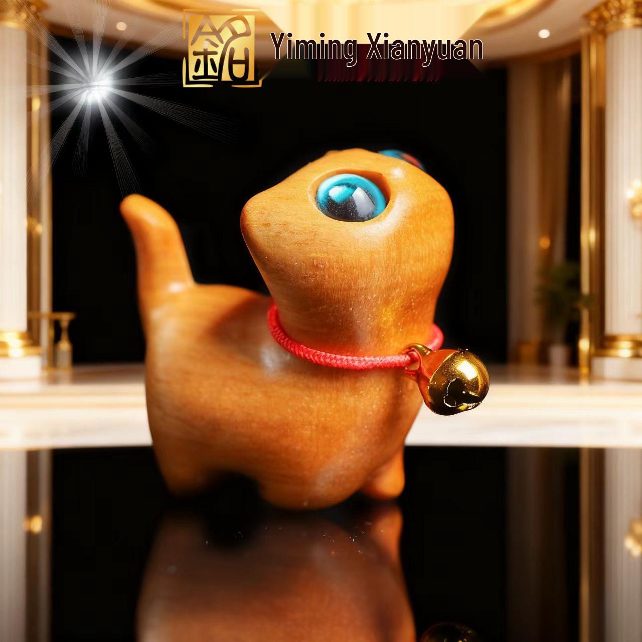 Green Sandalwood Carved Cat: Creative Wooden Handheld Figurine for Gift or Collection 30mm Height, 18mm Width
Green Sandalwood Carved Cat: Creative Wooden Handheld Figurine for Gift or Collection 30mm Height, 18mm Width