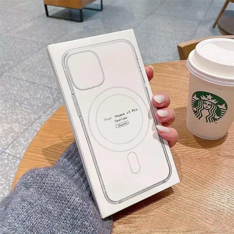 Original Clear For Magsafe Magnetic Wireless Charging Animation Phone Case For iPhone 15 16 13 12 14 11 Pro Max Cover Case For iPhone 13 Pro
Original Clear For Magsafe Magnetic Wireless Charging Animation Phone Case For iPhone 15 16 13 12 14 11 Pro Max Cover Case For iPhone 13 Pro