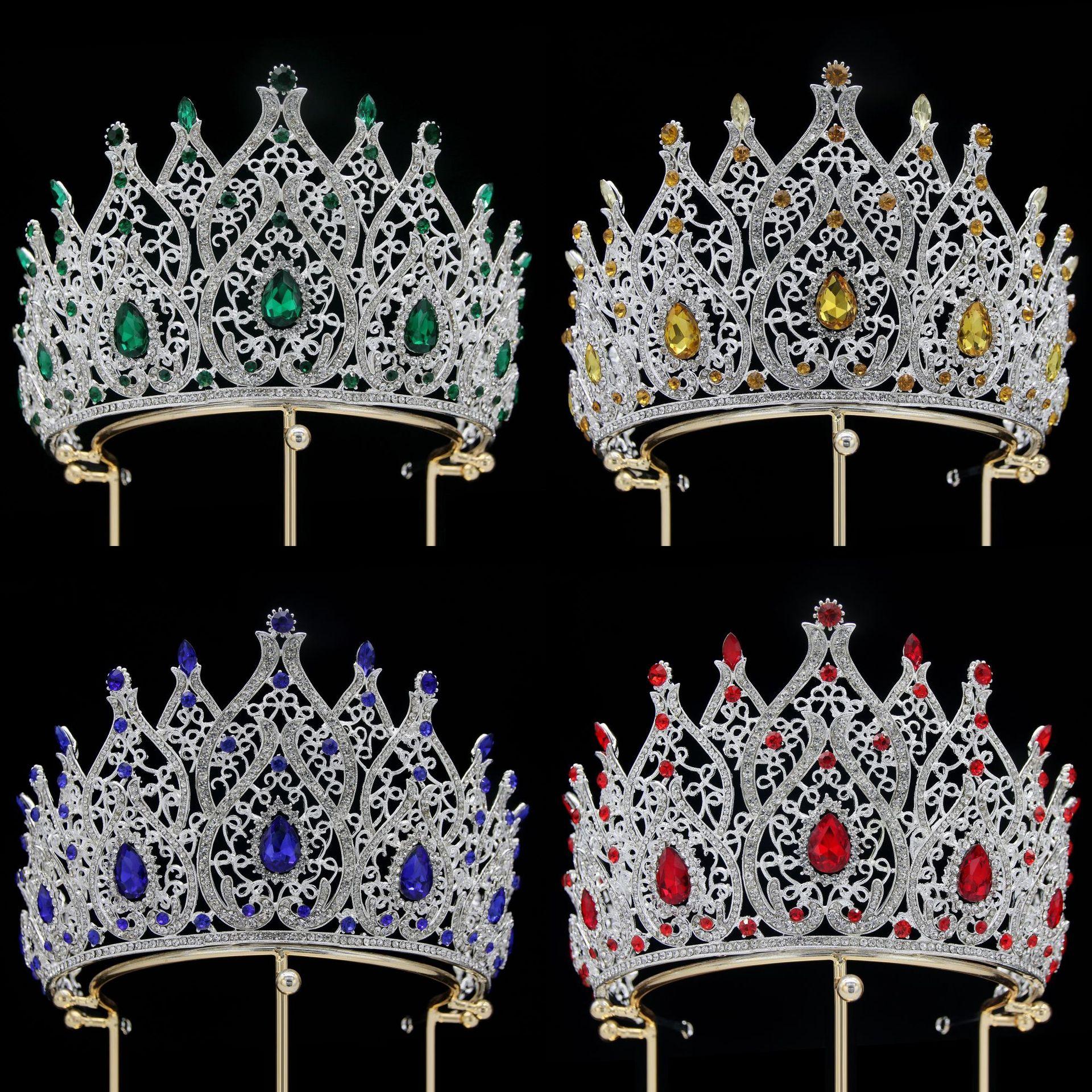 New Elegant Circle Crown Beauty Pageant Bridal Crown Headwear Wedding Headband Hair Accessories 17CM
New Elegant Circle Crown Beauty Pageant Bridal Crown Headwear Wedding Headband Hair Accessories 17CM