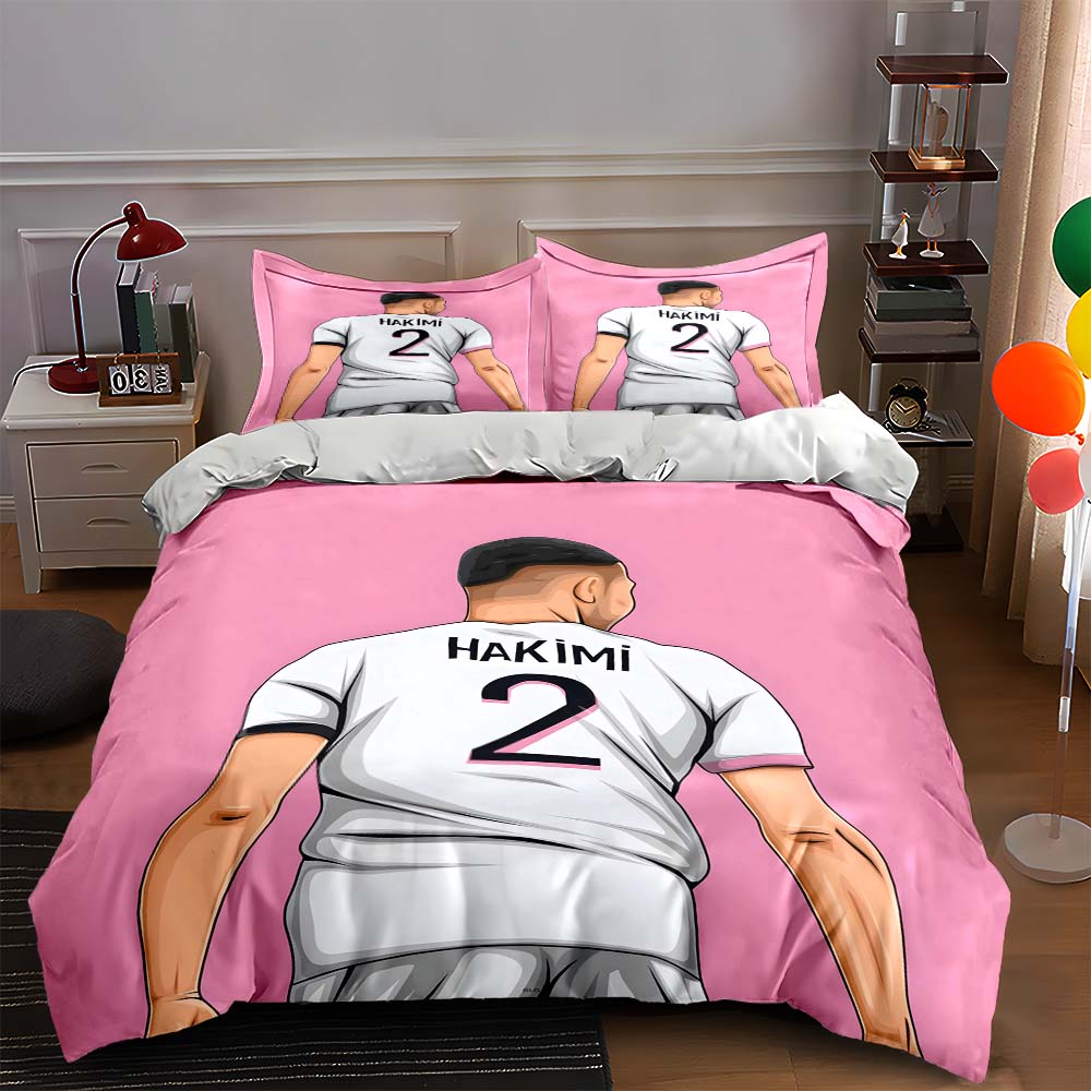 Footballer with jersey. Bedding sets Duvet cover sets Duvet covers Pillowcases(1 * Duvet Cover 2 * Pillowcases, without duvet insert) 135x200cm
Footballer with jersey. Bedding sets Duvet cover sets Duvet covers Pillowcases(1 * Duvet Cover 2 * Pillowcases, without duvet insert) 135x200cm