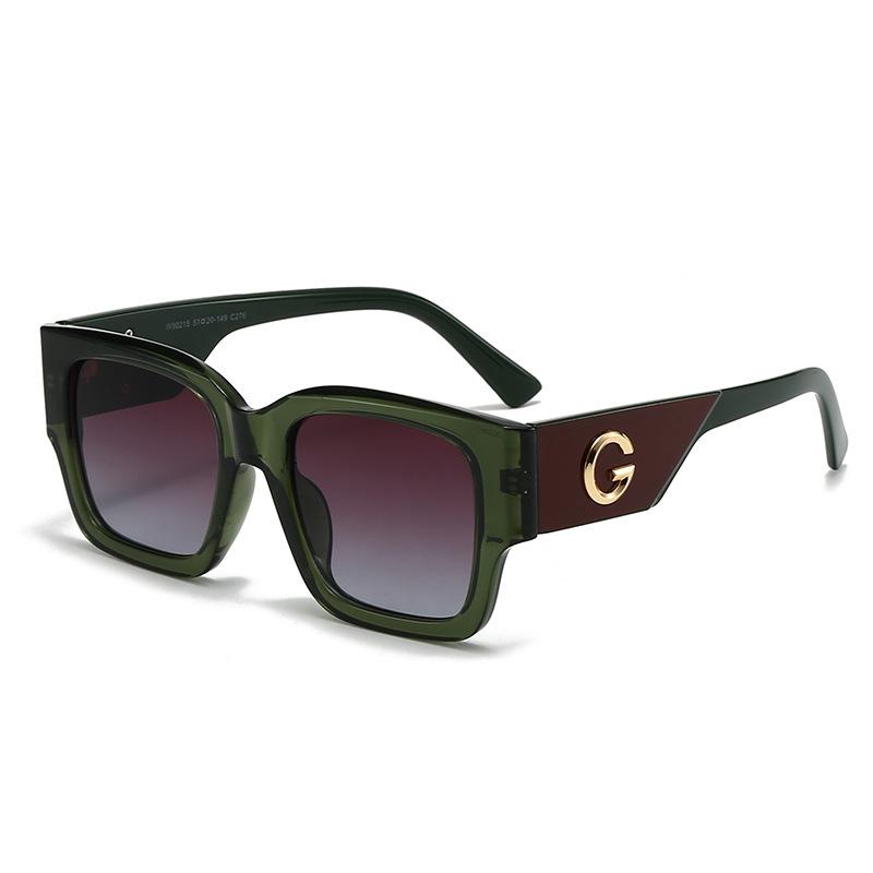 1PCS Large Frame Fashionable Sunglasses Wide Leg Letter Decoration High-End Sun Protection Glasses for Outdoor Casual Wear
1PCS Large Frame Fashionable Sunglasses Wide Leg Letter Decoration High-End Sun Protection Glasses for Outdoor Casual Wear