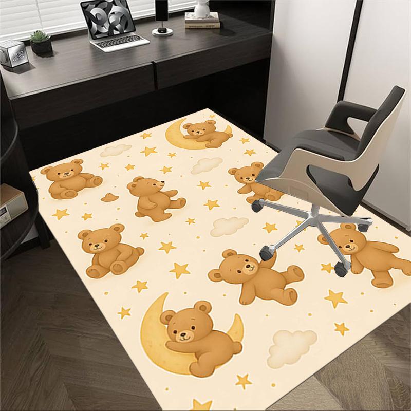 1PC Teddy bear Moon Anti-slip carpet, suitable for Office, bedroomand playrooms. It can also be used as a sofa footrest cover-W35 60cm by 90cm
1PC Teddy bear Moon Anti-slip carpet, suitable for Office, bedroomand playrooms. It can also be used as a sofa footrest cover-W35 60cm by 90cm