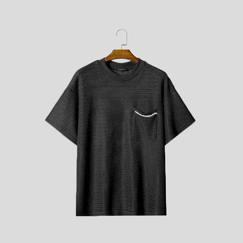 INCERUN Summer Men Short Sleeves Hollow See Through Casual Loose Basic T-shirts
INCERUN Summer Men Short Sleeves Hollow See Through Casual Loose Basic T-shirts