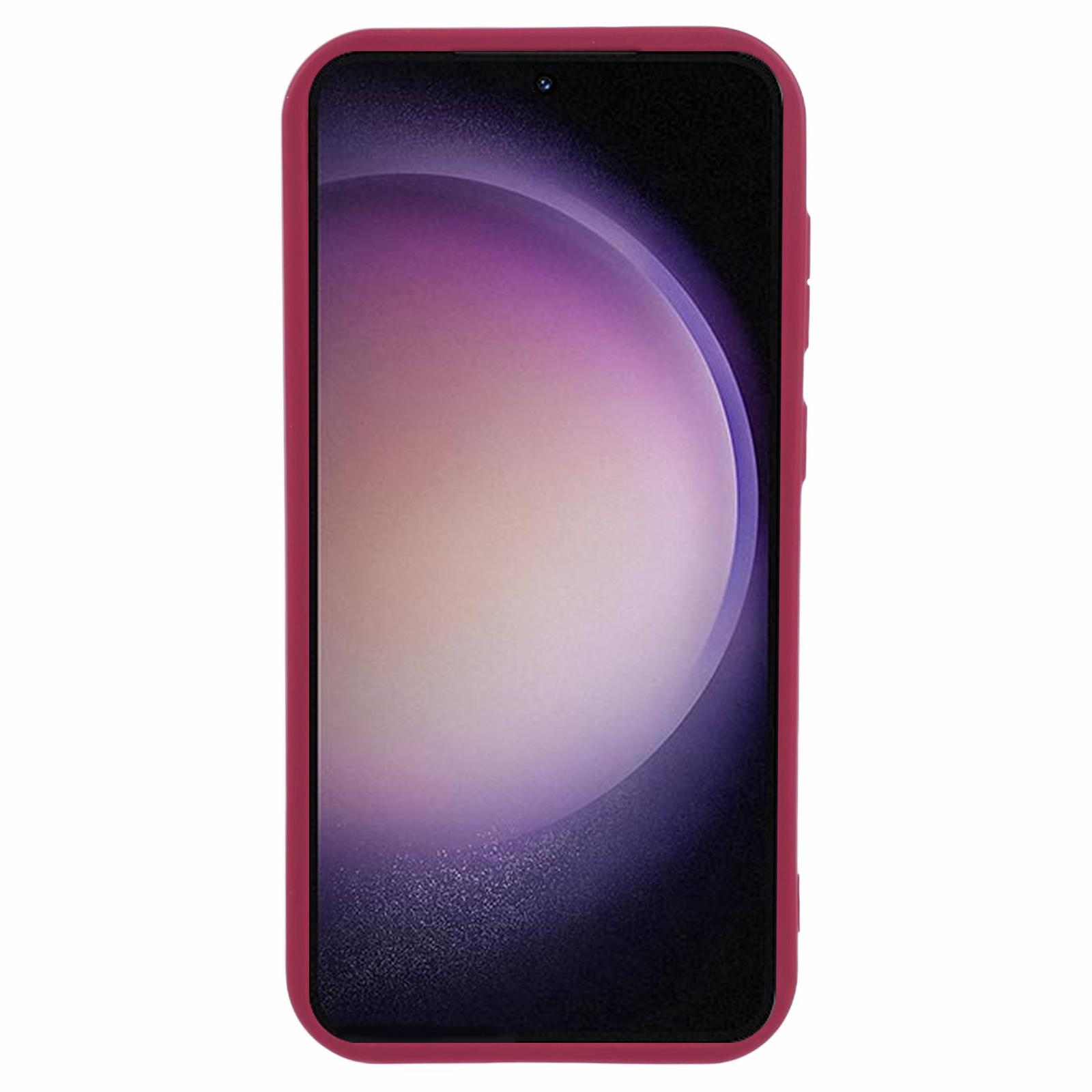 For Samsung Galaxy S23+ Case Camera Lens Protection TPU Phone Cover with Matte Finish Wine Red
For Samsung Galaxy S23+ Case Camera Lens Protection TPU Phone Cover with Matte Finish Wine Red