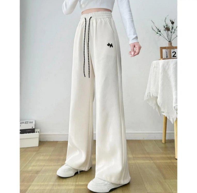 Autumn Women s Sweatpants: Versatile, Cuffed, Drawstring, Straight-Leg Casual Wear M (90-115 jin)
Autumn Women s Sweatpants: Versatile, Cuffed, Drawstring, Straight-Leg Casual Wear M (90-115 jin)